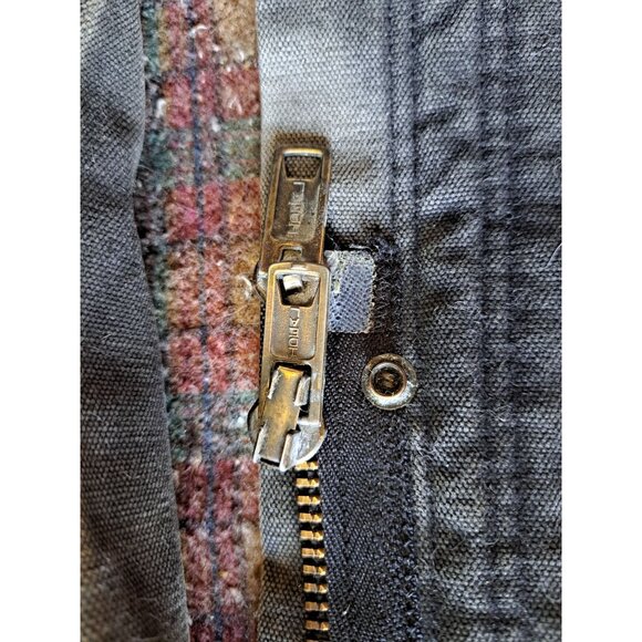 Vintage Berne XLT Barn Coat Chore BercoWear Mens Canvas Jacket Blanket Lined - Picture 6 of 9